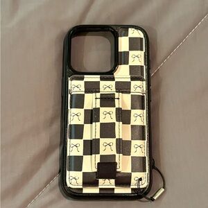 Walli Bow Noir Magnetic Case for iPhone 16 Pro